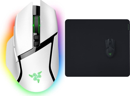 Attēls no Mysz Razer Basilisk V3 Pro (RZ01-04620200-R3G1) + Podkładka Razer Gigantus V2 L (RZ02-03330300-R3M1)