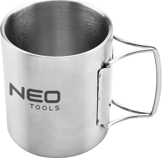 Picture of Neo Kubek turystyczny szara, aluminium, 0.3l, 63-150, Neo Tools (63-150) - NHKX15NNXSNO