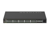 Picture of Netgear GSM4248PX-100EUS network switch Managed L2/L3/L4 Gigabit Ethernet (10/100/1000) Power over Ethernet (PoE) Black