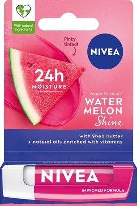 Изображение Nivea NIVEA Lip Care Pomadka ochronna do ust - WATER MELON SHINE 4.8g