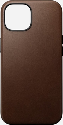 Изображение Nomad Nomad Modern Leather Case, brown - iPhone 15