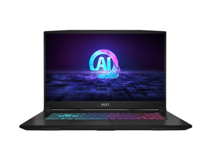 Picture of Notebook|MSI|Katana A17 AI B8VF|CPU  Ryzen 7|8845HS|3800 MHz|17.3"|1920x1080|RAM 16GB|DDR5|5600 MHz|SSD 1TB|NVIDIA GeForce RTX 4060|8GB|ENG|Windows 11 Home|Black|2.7 kg|KATANAA17AIB8VF-881NL