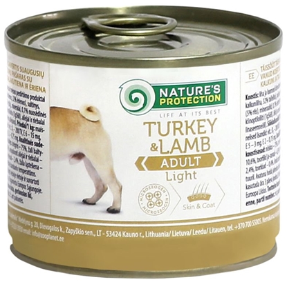 Изображение NP Dog Adult Light Turkey&Lamb 200g konservuotas pašaras šunims