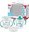 Attēls no NUK NUK Trinkbecher Mini Cups Set 3in1 160ml ab 6 M. mint&türkis