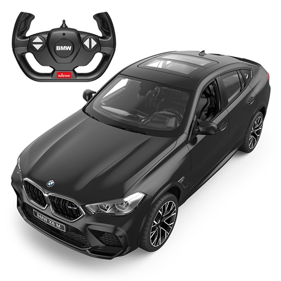 Picture of Nuotoliniu būdu valdomas automobilis BMW X6 M, 1:14, juodas