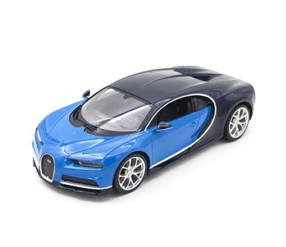 Attēls no Nuotoliniu būdu valdomas automobilis Bugatti Chiron, 1:14, mėlynas