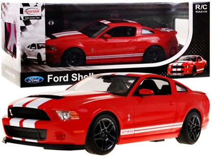 Attēls no Nuotoliniu būdu valdomas automobilis Ford Shelby Mustang GT500, 1:14, raudonas