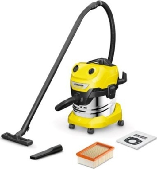 Picture of Odkurzacz przemysłowy Karcher Sauso-drėgno valymo siurblys Karcher WD 4 S V-20/5/22; 1000 W