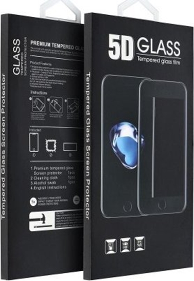 Picture of OEM 5D Full Glue Tempered Glass - do Xiaomi Redmi Note 12 4G / Redmi Note 12 5G czarny