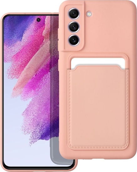 Picture of OEM Futerał CARD CASE do SAMSUNG S21 FE różowy