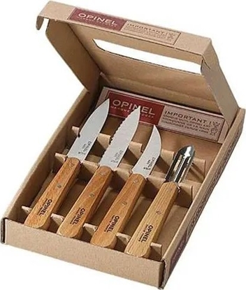 Picture of Opinel Natural 4 essential knives Box Set