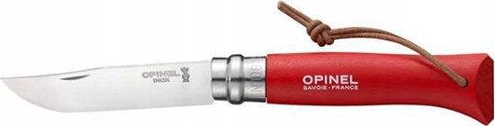 Picture of Opinel No. 08 Red with sheath