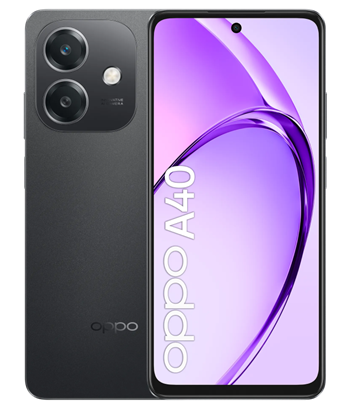 Attēls no OPPO A40 6+128GB DS 4G SPARKLE BLACK OEM