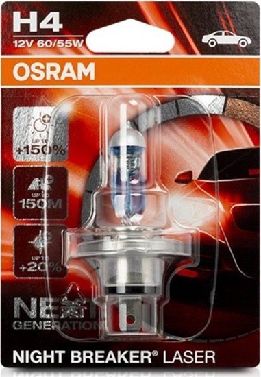 Изображение Osram Automotive Bulb Osram 64193NL-01B H4 12V 60/55W