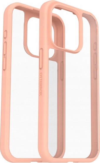 Picture of OtterBox OtterBox React iPhone 15 Pro  - clear/peach