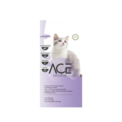 Attēls no Pakaiši kaķiem ACE Lavender cement. 10L 0.6-2.38mm