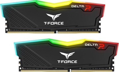 Изображение Pamięć TeamGroup T-Force Delta RGB, DDR4, 16 GB, 3600MHz, CL18 (TF3D416G3600HC18JDC01)