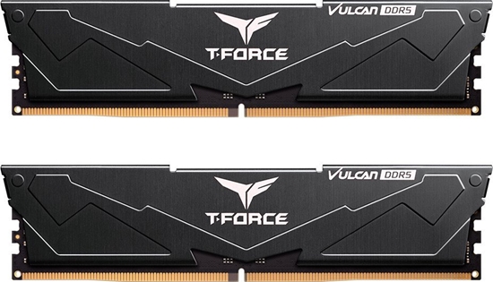 Изображение Pamięć TeamGroup T-Force Vulcan, DDR5, 16 GB, 5200MHz, CL40 (FLBD516G5200HC40CDC01)