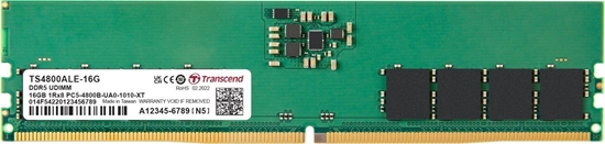 Изображение Pamięć Transcend JetRam, DDR5, 8 GB, 4800MHz, CL40 (JM4800ALG-8G)