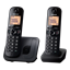 Picture of Panasonic | Cordless | KX-TGC212FXB | Built-in display | Caller ID | Black | Phonebook capacity 50 entries | Speakerphone