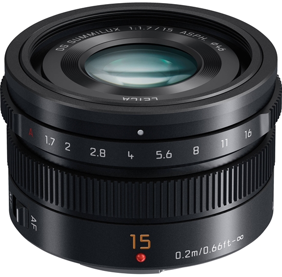 Picture of Panasonic Leica DG Summilux 15mm f/1.7 ASPH, black