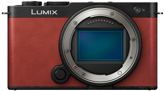 Picture of Panasonic Lumix DC-S9 body, crimson red