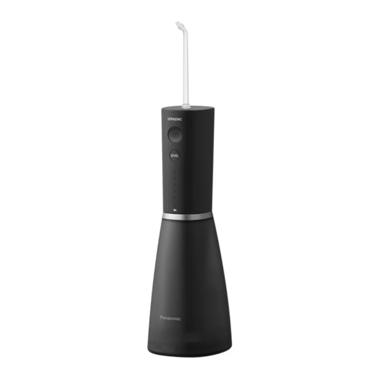 Picture of Panasonic Oral irrigator | EW-DJ86-K503 | Cordless | 200 ml | Number of heads 2 | Black