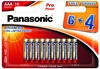 Picture of Panasonic Pro Power battery LR03PPG/10B (6+4pcs)