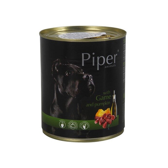 Изображение Pastēte suņiem Piper medījums 800g