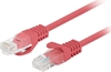 Изображение Patchcord kat.6 UTP 1M 10-pack fluke passed czerwony