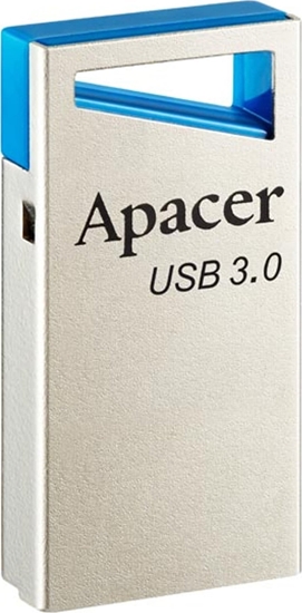 Picture of Pendrive Apacer Apacer USB flash disk, USB 3.0, 64GB, AH155, srebrny, AP64GAH155U-1, USB A, z oczkiem na brelok