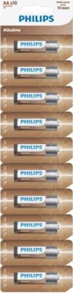 Picture of Philips BATERIA PHILIPS AA LR6 ZRYWKA 10SZT ALKALINE