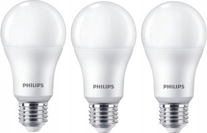 Изображение Philips LED Lamp E27 3-Pack 100W 4000K