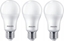 Attēls no Philips LED Lamp E27 3-Pack 100W 4000K