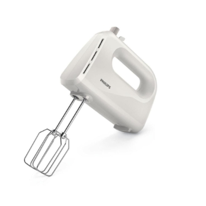 Attēls no Philips Philips Daily Collection Mixer HR3705/00 300 W 5 speeds + turbo Strip beaters & dough hooks Lightweight/Damaged package