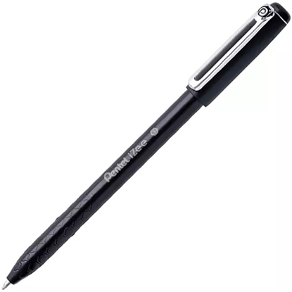 Изображение Pildspalva lodīšu Pentel Izee Cap 0.7mm melna