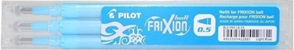 Attēls no Pilot Wkład FriXion Ball Clicker 0,5 lazur (3szt) PILOT