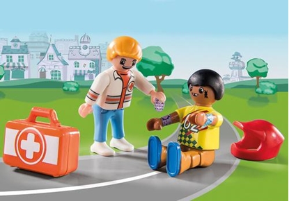 Attēls no Playmobil DUCK ON CALL Akcja Ratunkowa Pomóż Kierowcy Rajdowemu (70919)