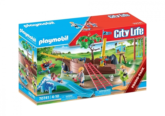 Picture of Playmobil Plac Zabaw z Wrakiem Statku (70741)