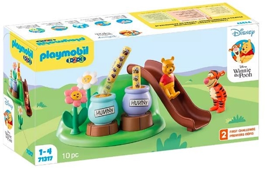 Изображение Playmobil Playmobil Disney & Winnie the Pooh 1.2.3 & Disney: Pszczeli ogród Kubusia Puchatka i Tygrysa 71317