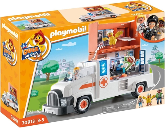 Picture of Playmobil Playmobil DUCK ON CALL - Emergency Doctor Truck - 70913