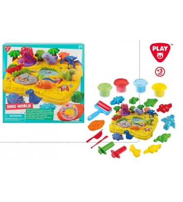 Изображение Plastilīna komplekts Dino World 3+ CB47140