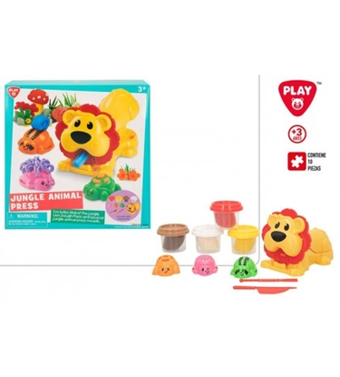 Изображение Plastilīna komplekts Džungļi (10 elementi) 3+ CB47266