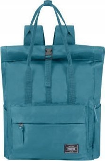 Picture of Plecak Hama 147671 0461 PLECAK DO LAPTOPA 15.6'' AMERICAN TOURISTER URBAN GROOVE UG25 ROLL-TOP BREEZE BLUE