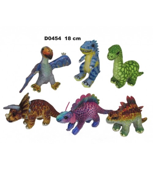 Изображение Plīša dinozaurs dažādas 18 cm (D0454) 168412