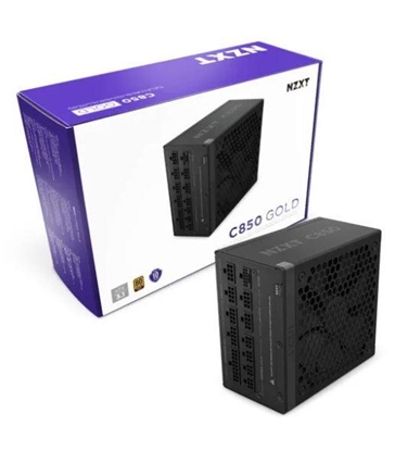 Attēls no Power Supply|NZXT|850 Watts|Efficiency 80 PLUS GOLD|MTBF 100000 hours|PA-8G2BB-EU