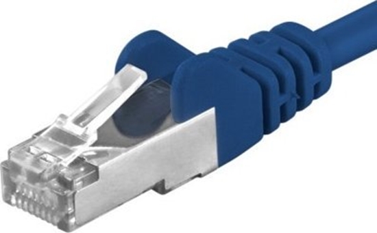 Picture of PremiumCord PREMIUMCORD Patch kabel CAT6a S-FTP, RJ45-RJ45, AWG 26/7 1,5m niebieski