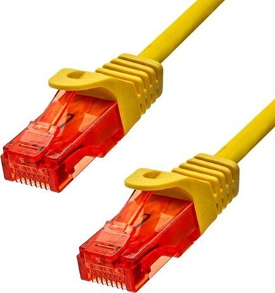 Attēls no ProXtend ProXtend U/UTP CAT6 LSZH AWG 24 CU Yellow 7M