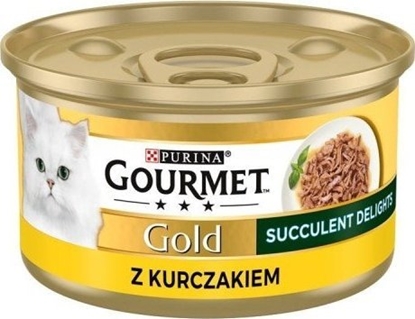 Attēls no PURINA NESTLE PURINA Gourmet Gold Succulent Delights Kurczak - mokra karma dla kota - 85g