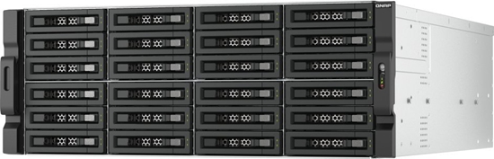 Изображение Qnap QNAP TL-R2400PES-RP | 24-zatokowa jednostka rozszerzająca dla QNAP, na dyski SATA, RACK